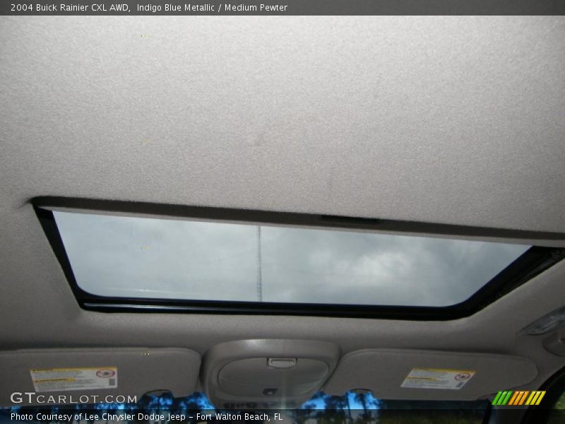 Sunroof of 2004 Rainier CXL AWD