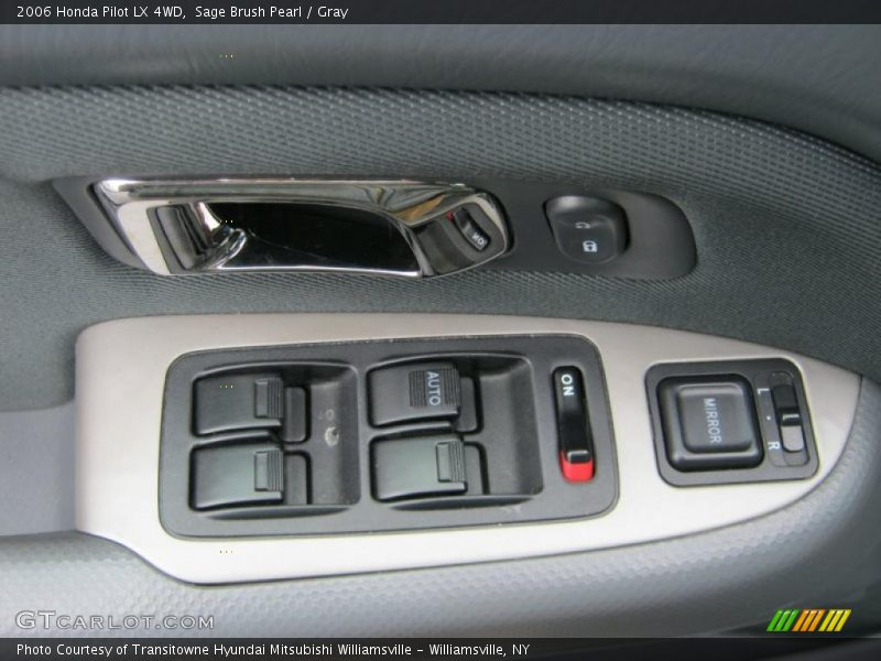 Sage Brush Pearl / Gray 2006 Honda Pilot LX 4WD