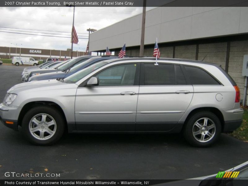 Bright Silver Metallic / Pastel Slate Gray 2007 Chrysler Pacifica Touring