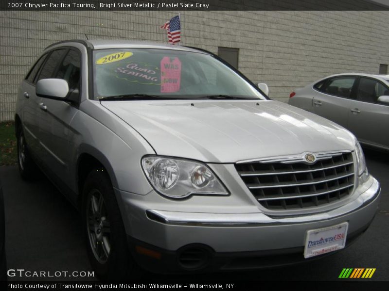 Bright Silver Metallic / Pastel Slate Gray 2007 Chrysler Pacifica Touring