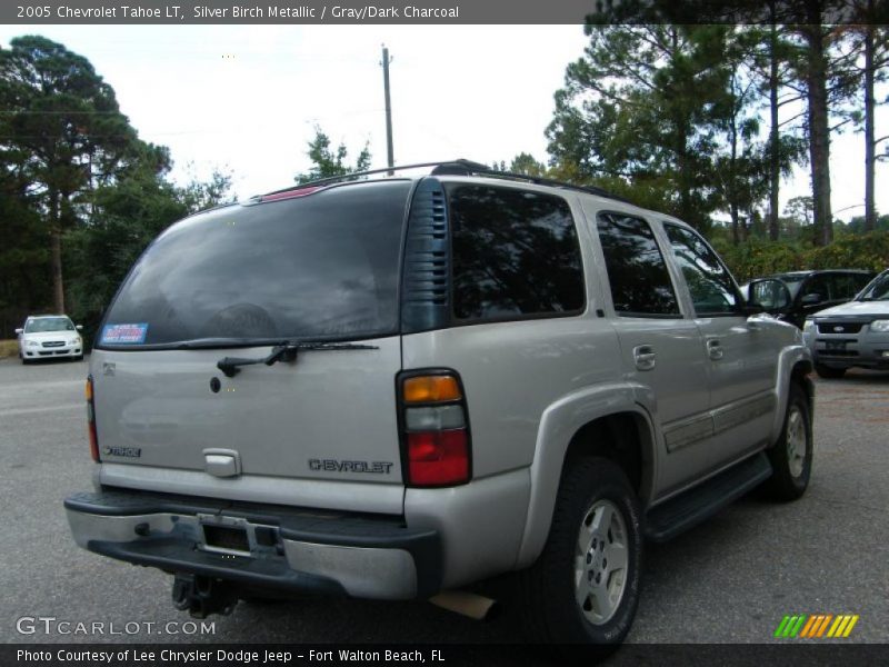 Silver Birch Metallic / Gray/Dark Charcoal 2005 Chevrolet Tahoe LT
