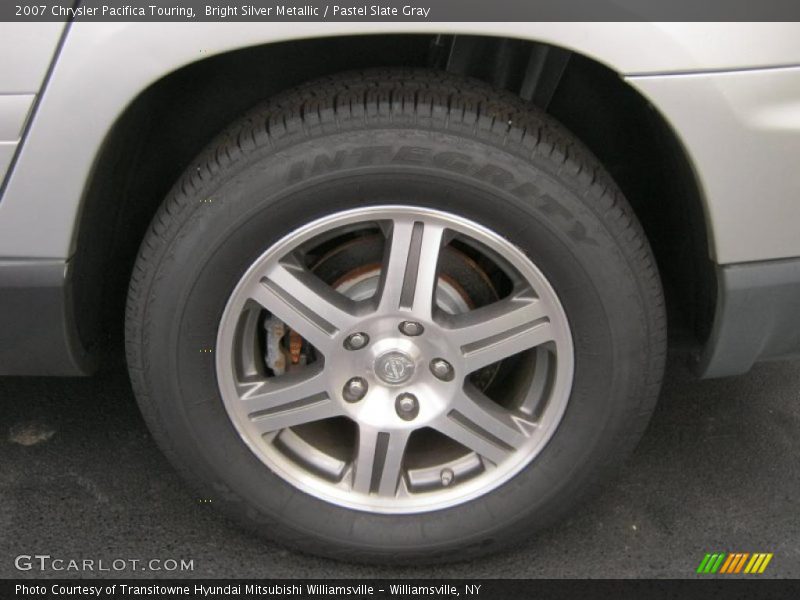 Bright Silver Metallic / Pastel Slate Gray 2007 Chrysler Pacifica Touring