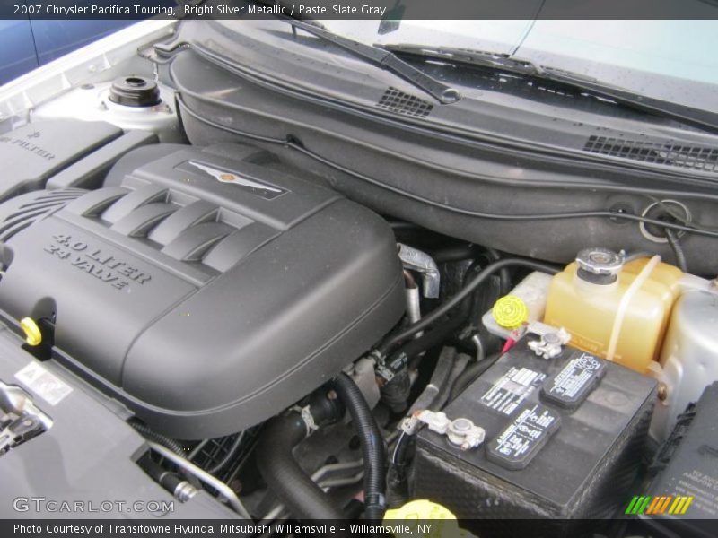 Bright Silver Metallic / Pastel Slate Gray 2007 Chrysler Pacifica Touring