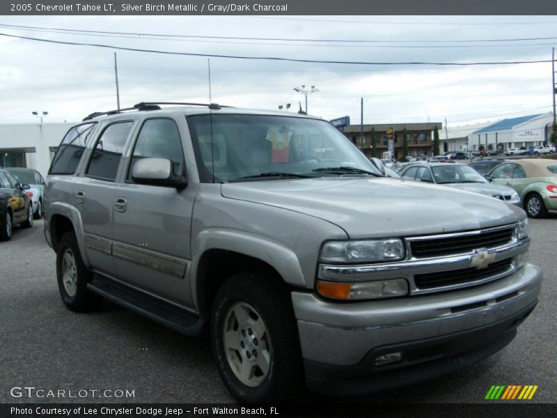 Silver Birch Metallic / Gray/Dark Charcoal 2005 Chevrolet Tahoe LT