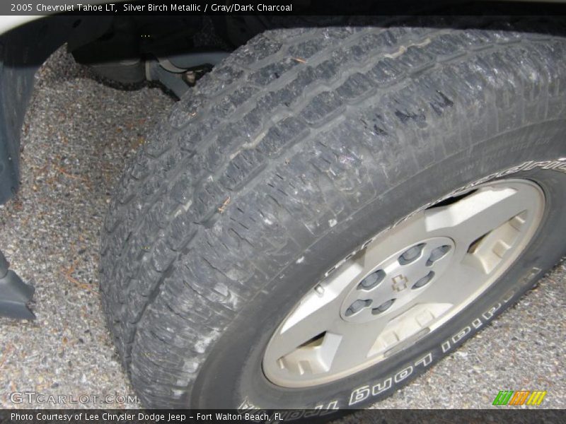 Silver Birch Metallic / Gray/Dark Charcoal 2005 Chevrolet Tahoe LT