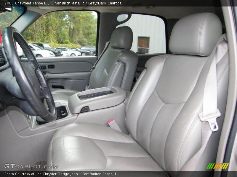 Silver Birch Metallic / Gray/Dark Charcoal 2005 Chevrolet Tahoe LT