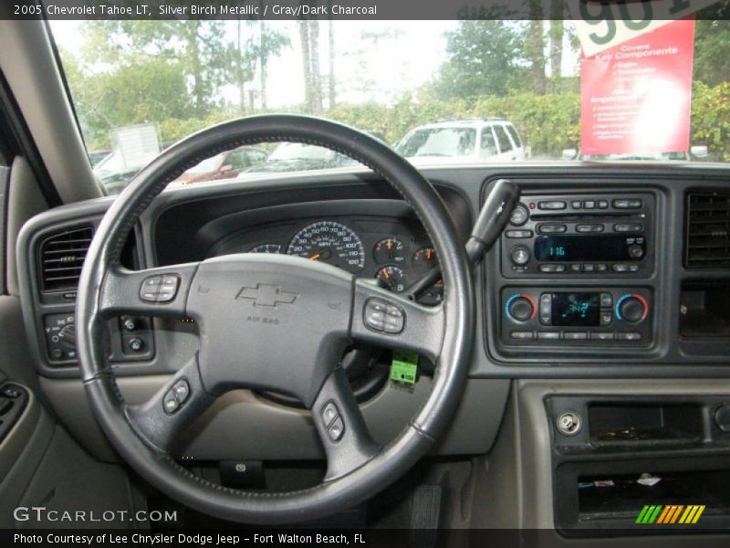 Silver Birch Metallic / Gray/Dark Charcoal 2005 Chevrolet Tahoe LT