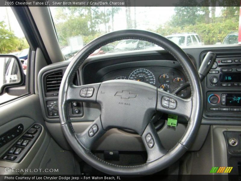 Silver Birch Metallic / Gray/Dark Charcoal 2005 Chevrolet Tahoe LT