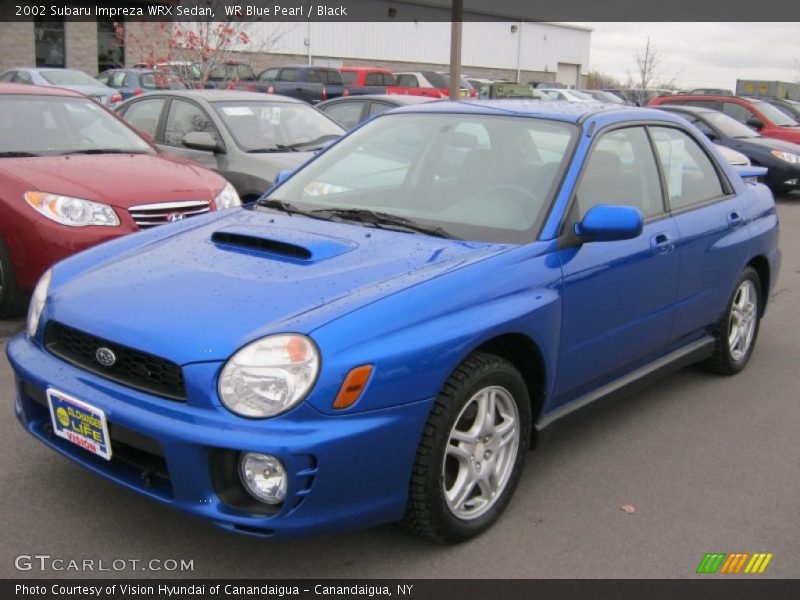 Front 3/4 View of 2002 Impreza WRX Sedan
