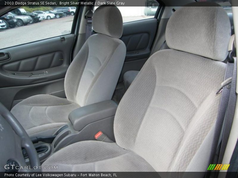  2003 Stratus SE Sedan Dark Slate Gray Interior