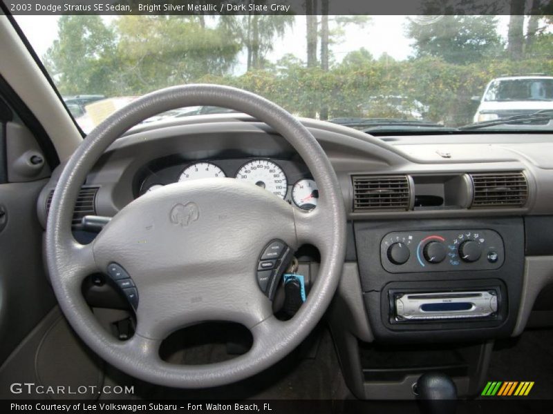 Dashboard of 2003 Stratus SE Sedan