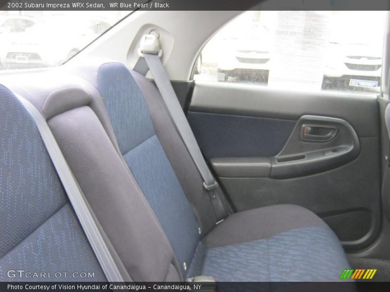  2002 Impreza WRX Sedan Black Interior