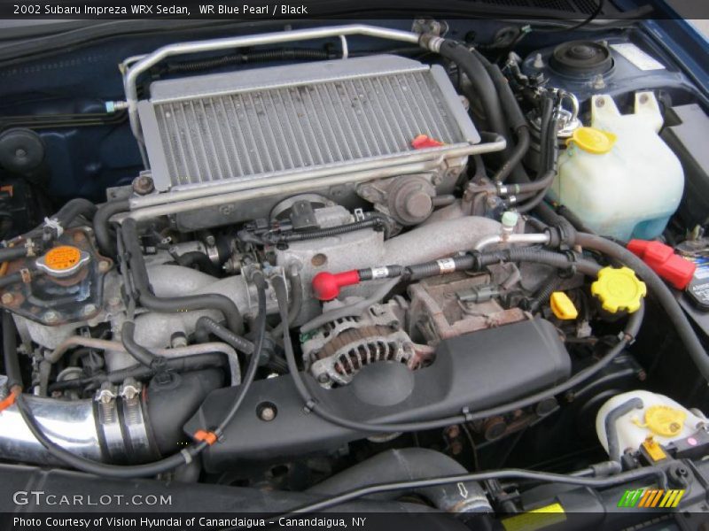  2002 Impreza WRX Sedan Engine - 2.0 Liter Turbocharged DOHC 16-Valve Flat 4 Cylinder