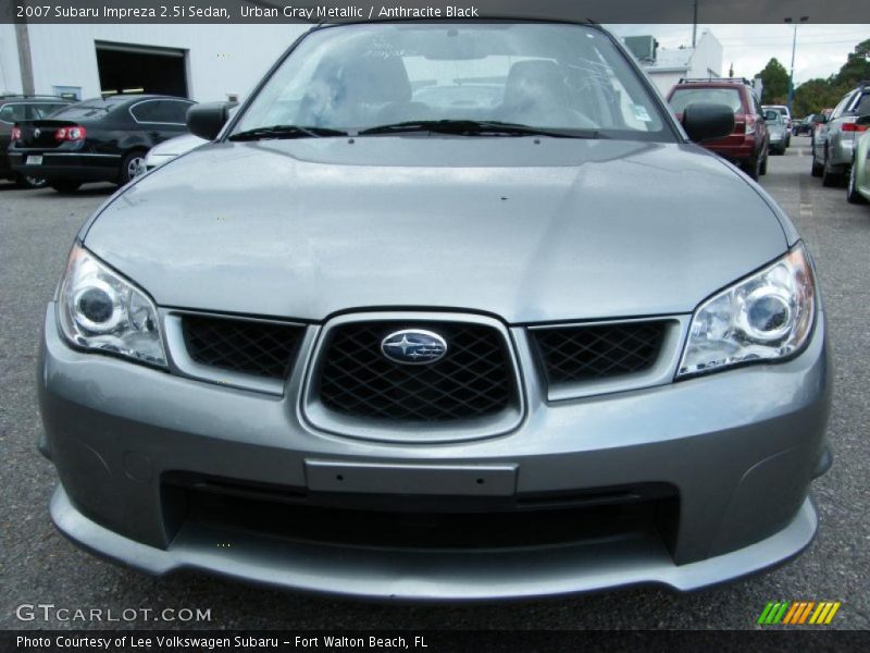Urban Gray Metallic / Anthracite Black 2007 Subaru Impreza 2.5i Sedan