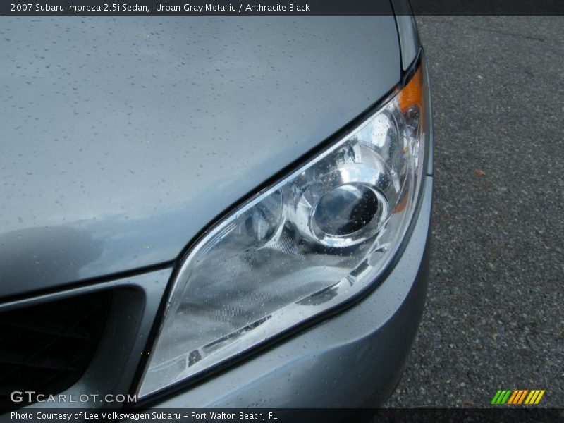 Urban Gray Metallic / Anthracite Black 2007 Subaru Impreza 2.5i Sedan