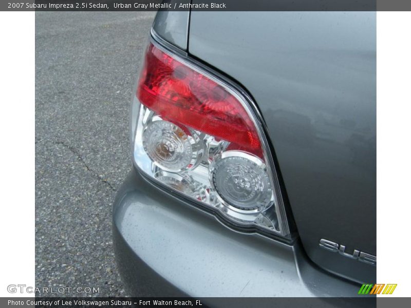 Urban Gray Metallic / Anthracite Black 2007 Subaru Impreza 2.5i Sedan