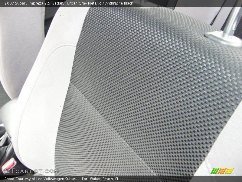 Urban Gray Metallic / Anthracite Black 2007 Subaru Impreza 2.5i Sedan