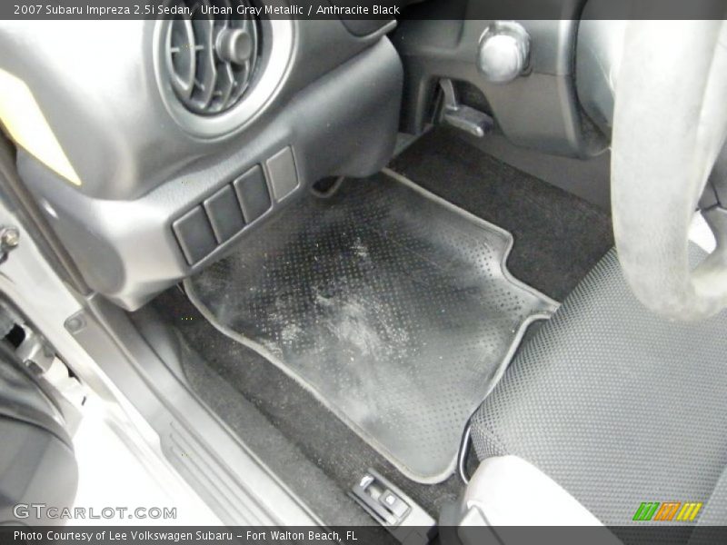 Urban Gray Metallic / Anthracite Black 2007 Subaru Impreza 2.5i Sedan