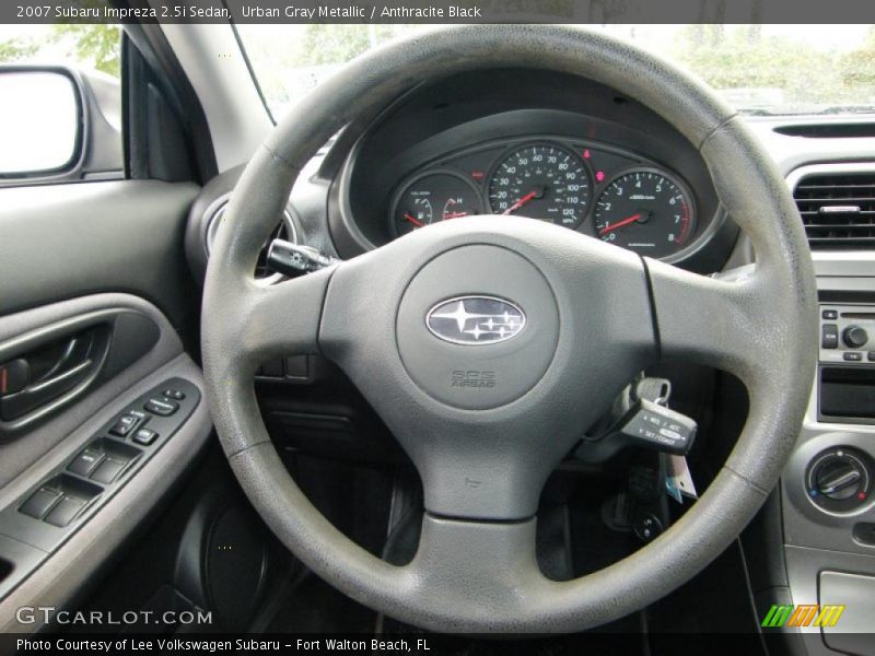 Urban Gray Metallic / Anthracite Black 2007 Subaru Impreza 2.5i Sedan