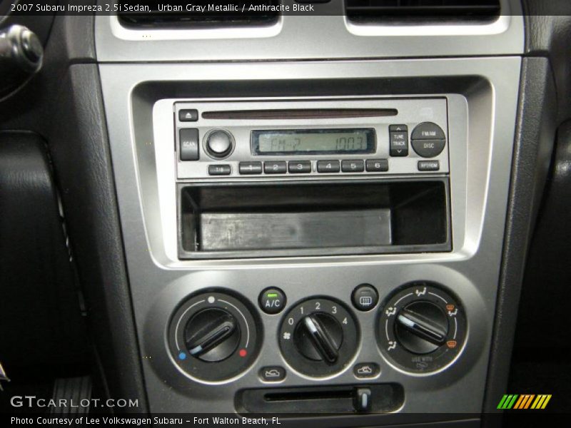 Urban Gray Metallic / Anthracite Black 2007 Subaru Impreza 2.5i Sedan