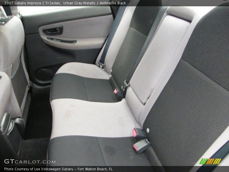 Urban Gray Metallic / Anthracite Black 2007 Subaru Impreza 2.5i Sedan