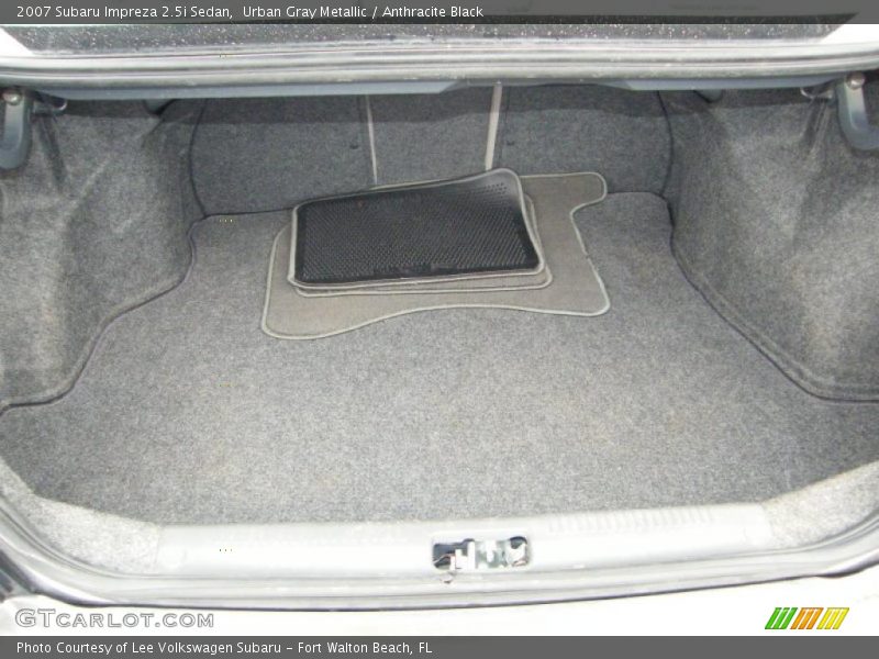 Urban Gray Metallic / Anthracite Black 2007 Subaru Impreza 2.5i Sedan