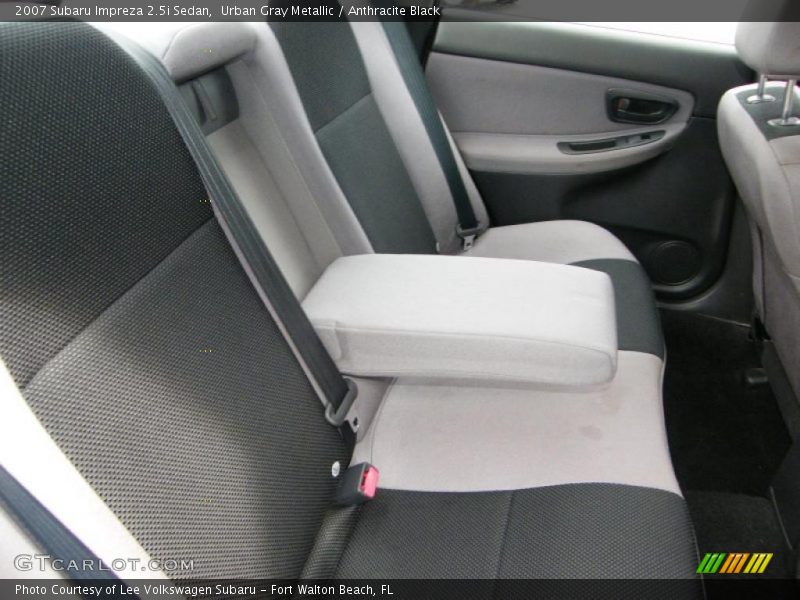 Urban Gray Metallic / Anthracite Black 2007 Subaru Impreza 2.5i Sedan