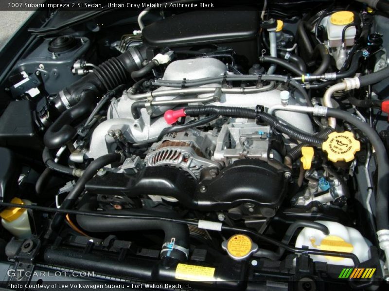 Urban Gray Metallic / Anthracite Black 2007 Subaru Impreza 2.5i Sedan