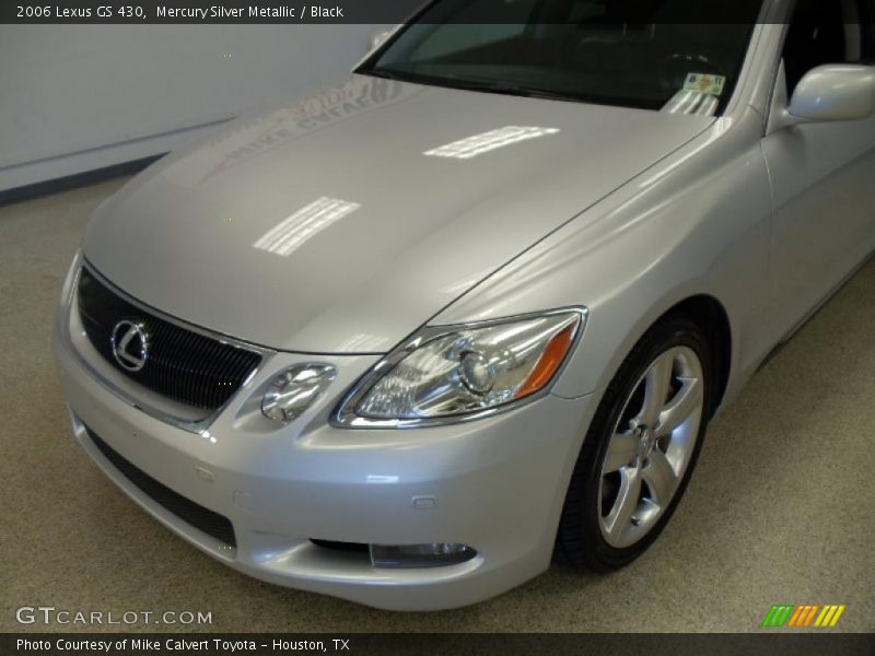Mercury Silver Metallic / Black 2006 Lexus GS 430