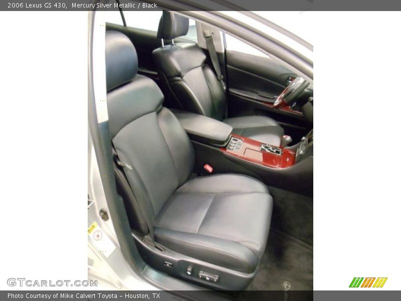 Mercury Silver Metallic / Black 2006 Lexus GS 430
