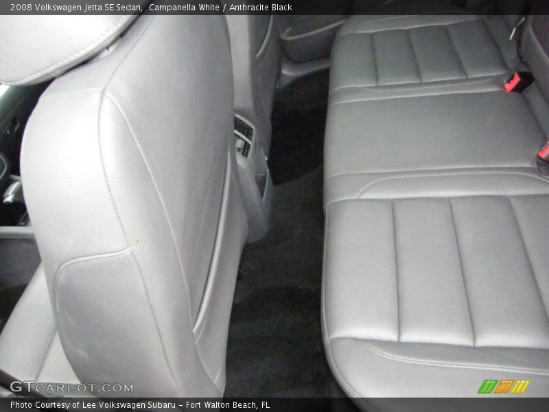 Campanella White / Anthracite Black 2008 Volkswagen Jetta SE Sedan