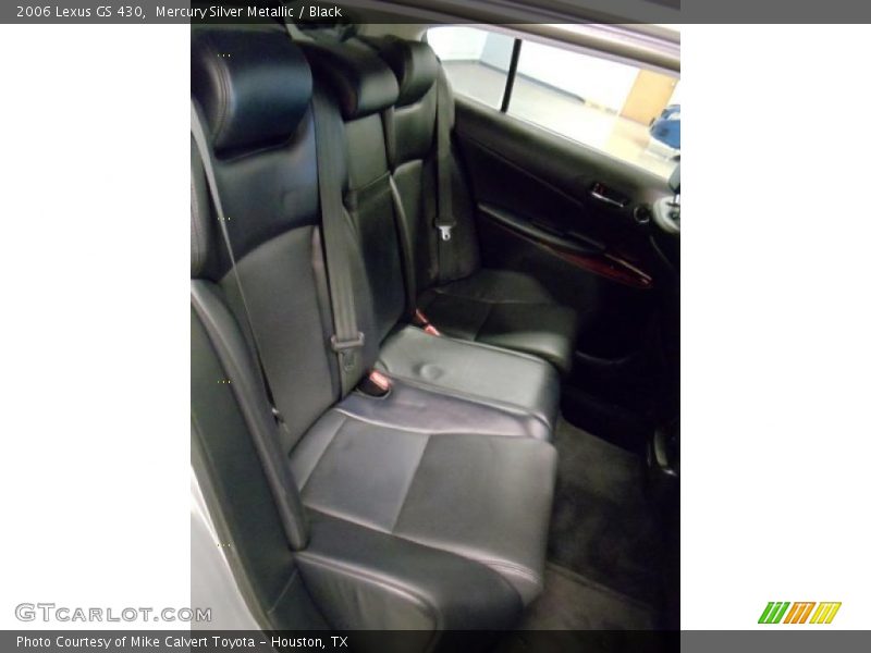 Mercury Silver Metallic / Black 2006 Lexus GS 430
