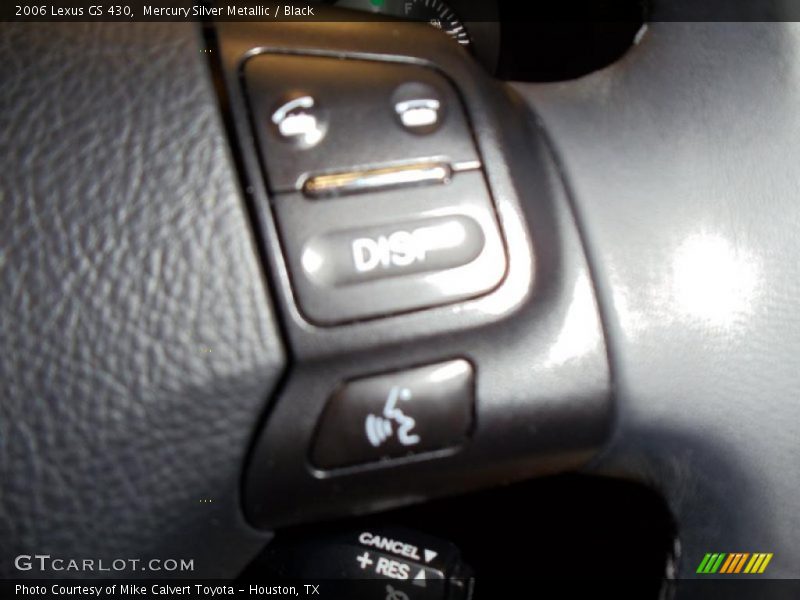 Mercury Silver Metallic / Black 2006 Lexus GS 430