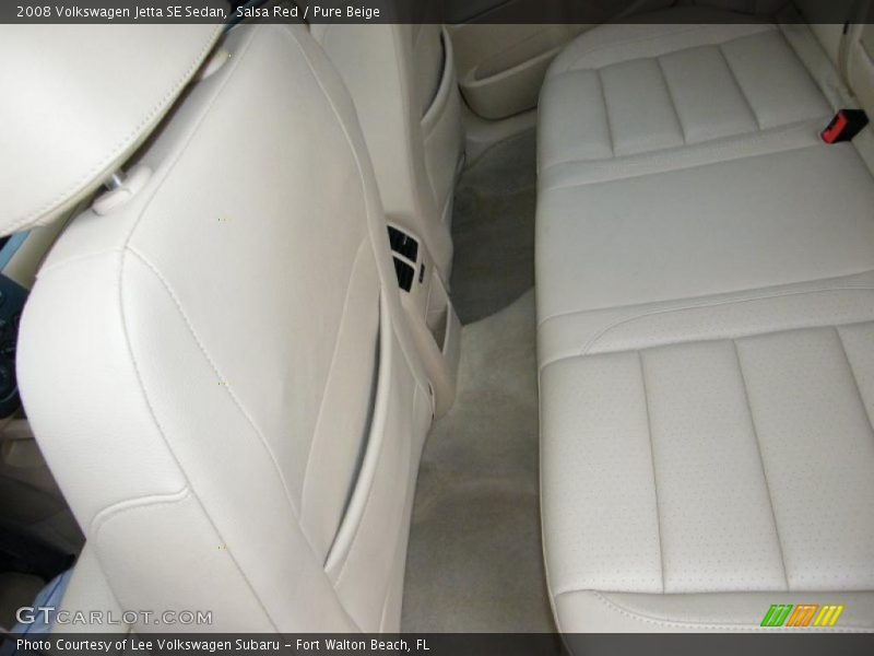 Salsa Red / Pure Beige 2008 Volkswagen Jetta SE Sedan