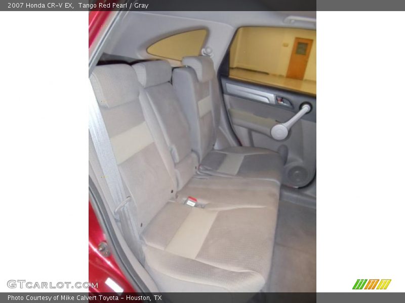 Tango Red Pearl / Gray 2007 Honda CR-V EX