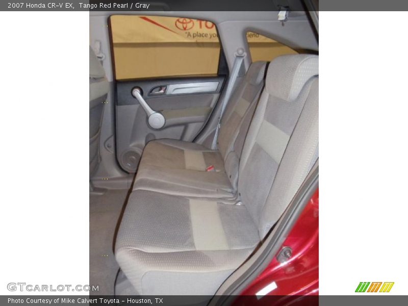Tango Red Pearl / Gray 2007 Honda CR-V EX