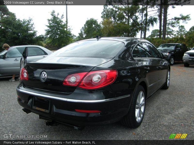 Deep Black / Black 2009 Volkswagen CC Luxury