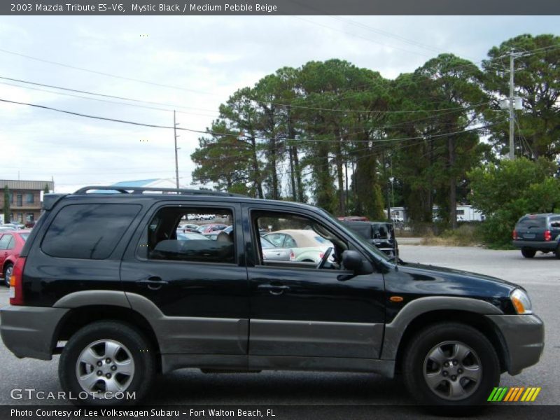 Mystic Black / Medium Pebble Beige 2003 Mazda Tribute ES-V6