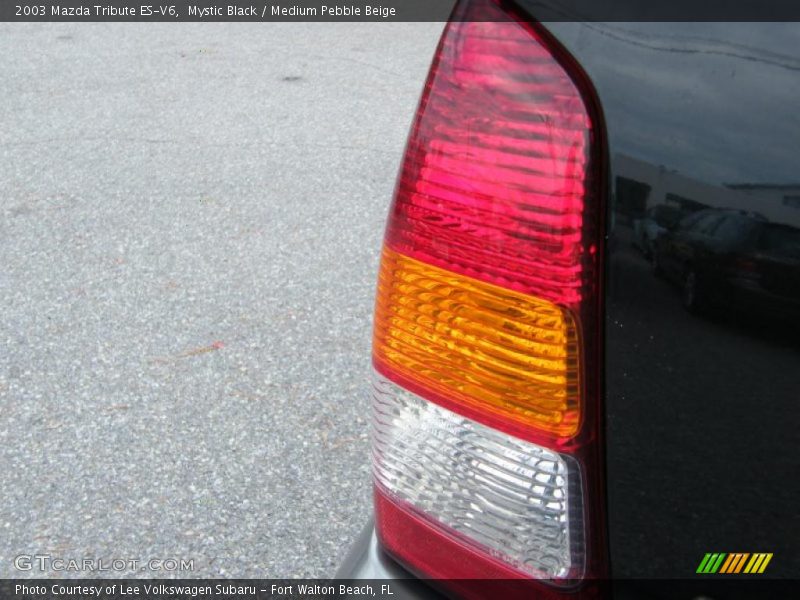 Mystic Black / Medium Pebble Beige 2003 Mazda Tribute ES-V6