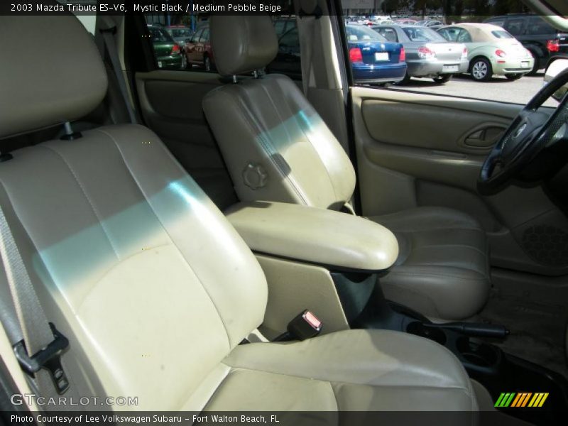 Mystic Black / Medium Pebble Beige 2003 Mazda Tribute ES-V6