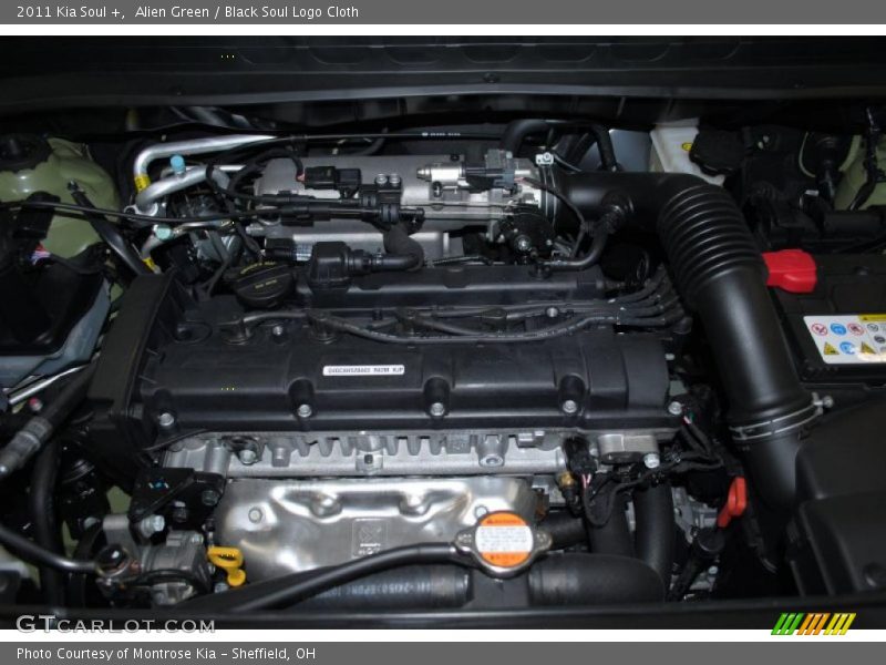  2011 Soul + Engine - 2.0 Liter DOHC 16-Valve CVVT 4 Cylinder