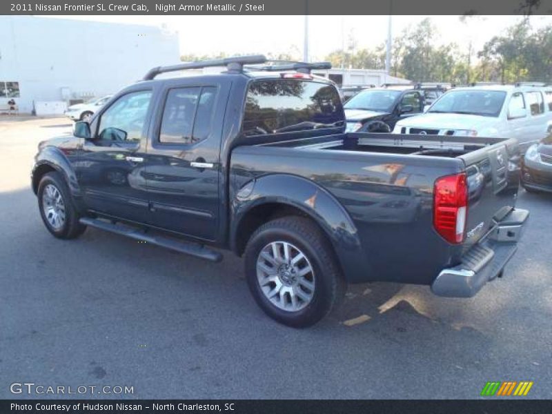 Night Armor Metallic / Steel 2011 Nissan Frontier SL Crew Cab
