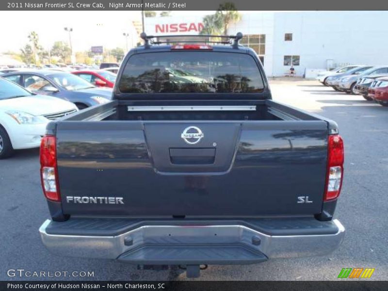 Night Armor Metallic / Steel 2011 Nissan Frontier SL Crew Cab