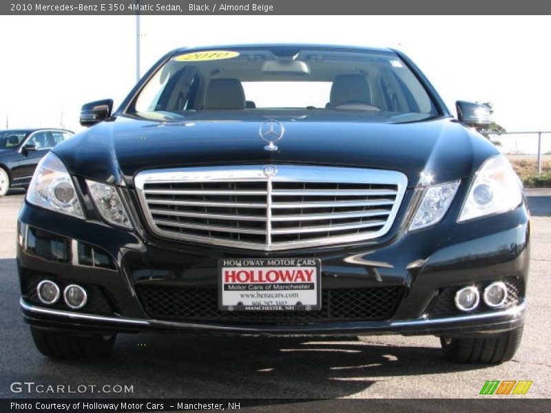 Black / Almond Beige 2010 Mercedes-Benz E 350 4Matic Sedan