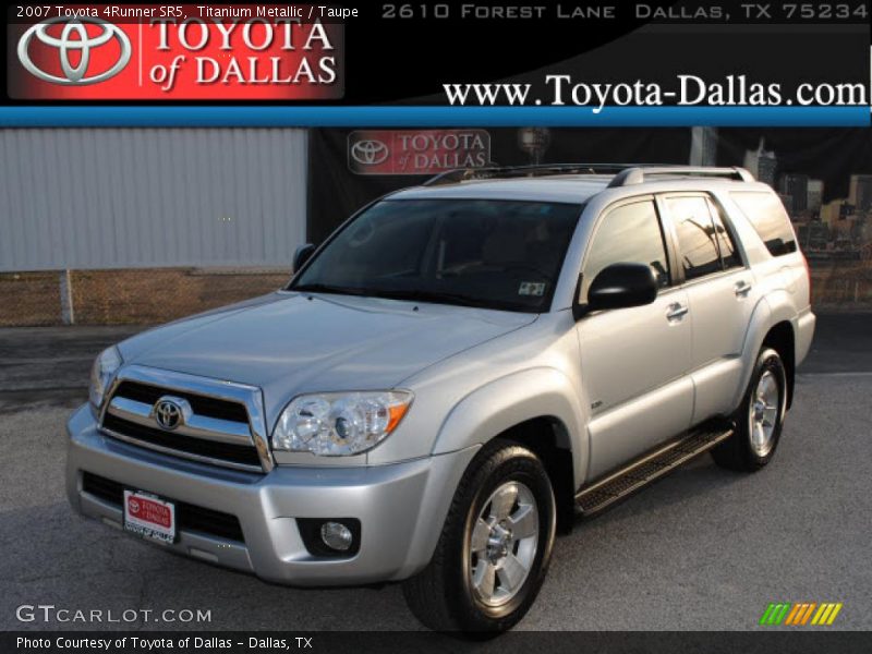 Titanium Metallic / Taupe 2007 Toyota 4Runner SR5