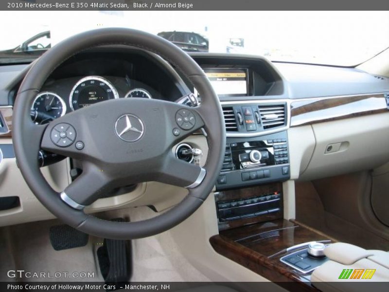 Black / Almond Beige 2010 Mercedes-Benz E 350 4Matic Sedan