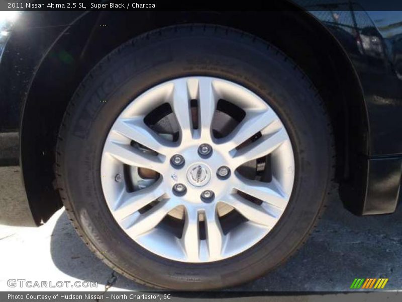 Super Black / Charcoal 2011 Nissan Altima 2.5 SL
