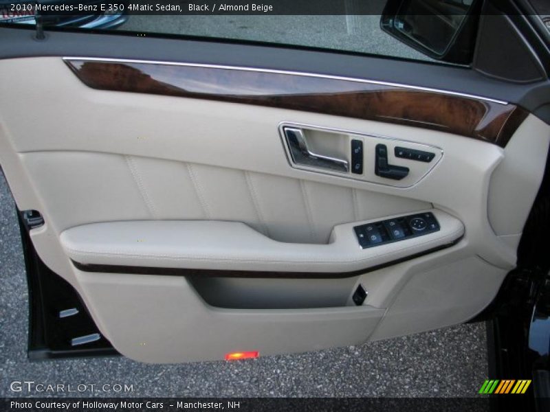 Black / Almond Beige 2010 Mercedes-Benz E 350 4Matic Sedan