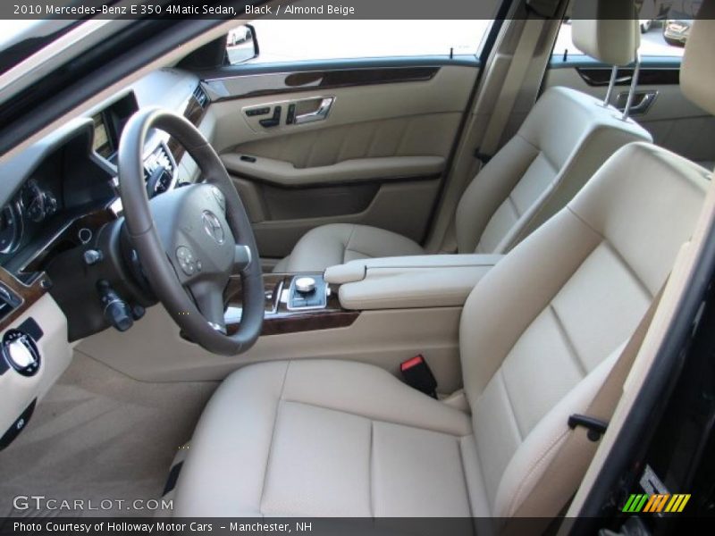 Black / Almond Beige 2010 Mercedes-Benz E 350 4Matic Sedan