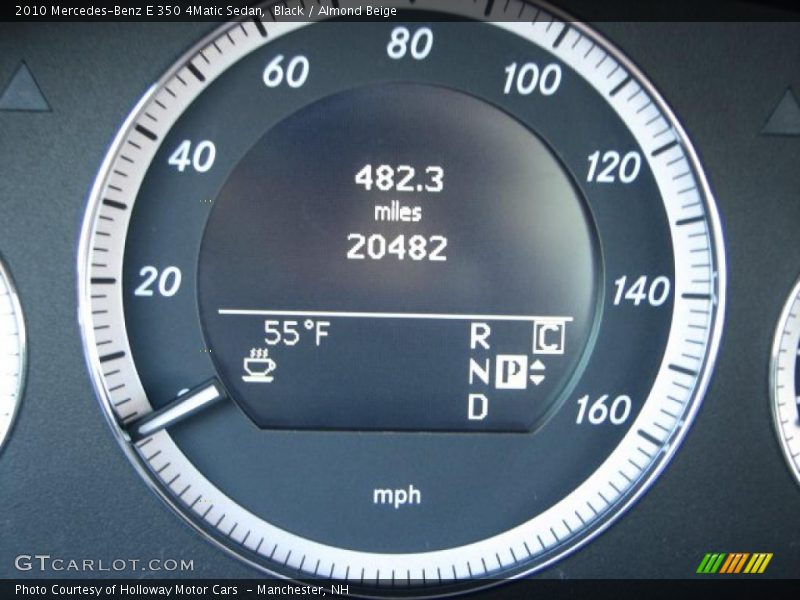 Black / Almond Beige 2010 Mercedes-Benz E 350 4Matic Sedan